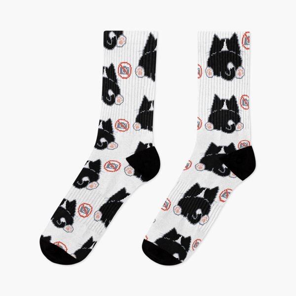Item preview, Warning: No Camera │ Pixel Cat designed and sold by sixsixsix.shop.