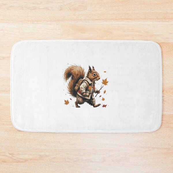 Item preview, Autumn Hiking Squirrel Adventure designed and sold by AQUILAKREO.