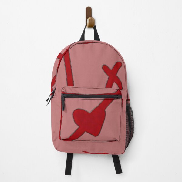 Item preview, Toxic Love Tic Tac Toe – Red Heart & Cross Design designed and sold by Inanisssss.