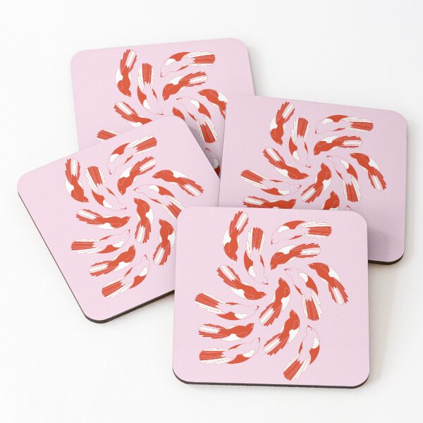 Item preview, A Flock of Birds (red edition) designed and sold by Juliette Lancien.