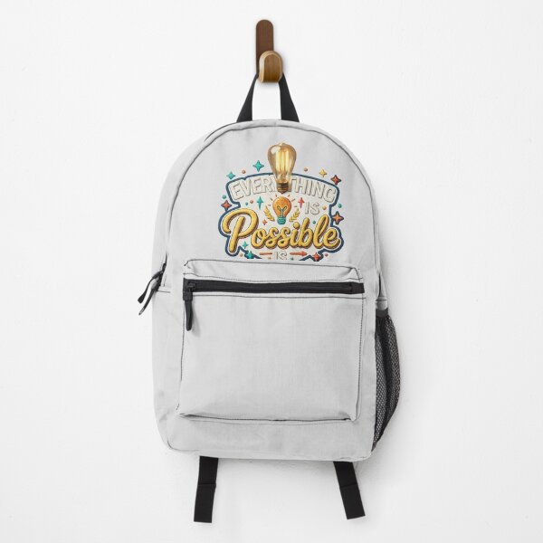 Item preview, Everything Is Possible Motivational Typography PNG Design  designed and sold by arifali786.