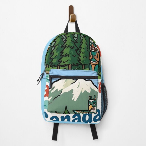 Item preview, Vancouver BC Canada Pride Cute Landscape Totem Pole  designed and sold by HowToCanadian.