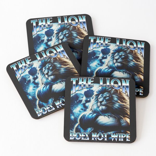 Item preview, Funny Lion Chaos Meme Retro Bootleg Alpha Animal designed and sold by Masonixem.