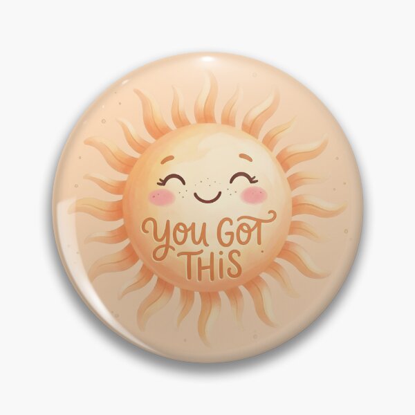 Item preview, You Got This Smiling Sun  designed and sold by VibeShift Studio.