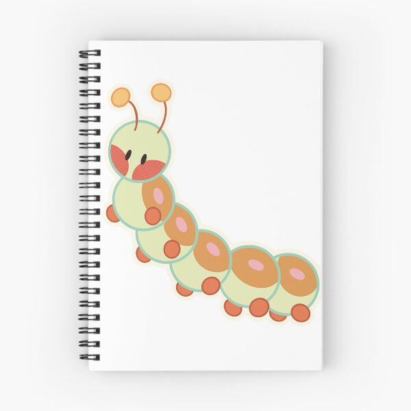 Item preview, chibi caterpillar (orange) designed and sold by Star*Catcher.