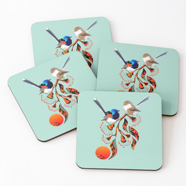 Item preview, Scribbly Gum Variegated Wrens designed and sold by Graham Colton.