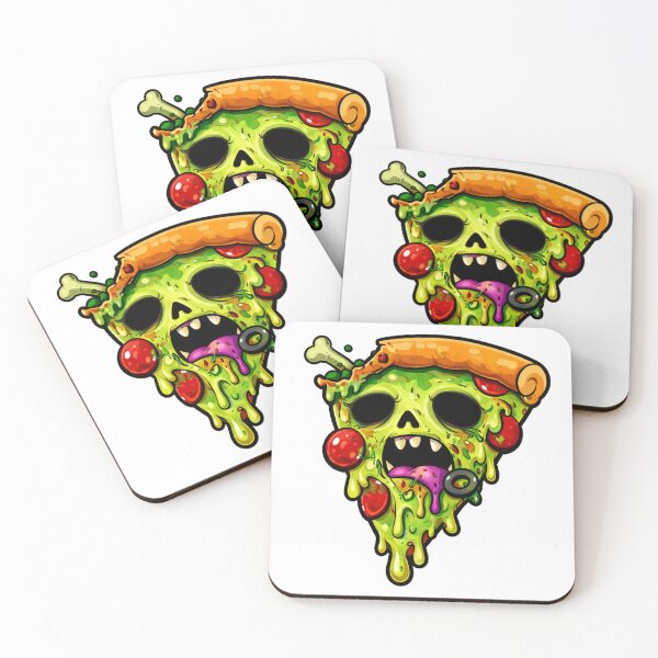 Item preview, Zombie pizza slice designed and sold by Capitán Mosca Studio.