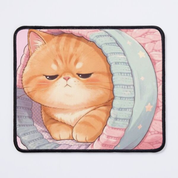 Item preview, Cozy Ginger Cat Sweater Mood designed and sold by Moody Vibes Studio.