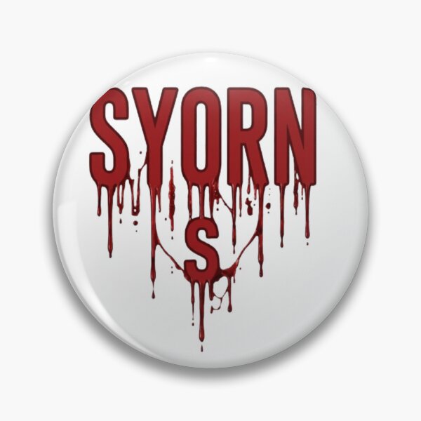 Item preview, SYORN, Blood, Drip, Horror, Typography, Scary, Gothic, Red, Metal, Streetwear, Edgy, Font, Graphic, Text, Dark designed and sold by Ahmedsyde.
