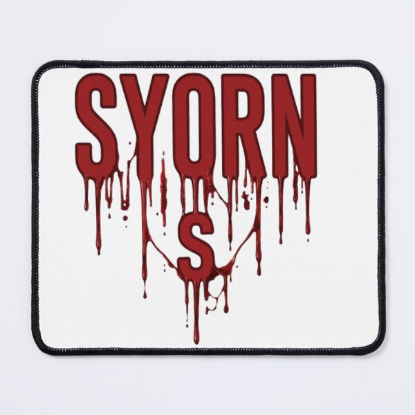 Item preview, SYORN, Blood, Drip, Horror, Typography, Scary, Gothic, Red, Metal, Streetwear, Edgy, Font, Graphic, Text, Dark designed and sold by Ahmedsyde.