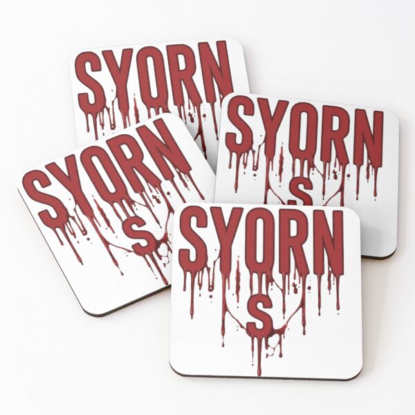 Item preview, SYORN, Blood, Drip, Horror, Typography, Scary, Gothic, Red, Metal, Streetwear, Edgy, Font, Graphic, Text, Dark designed and sold by Ahmedsyde.