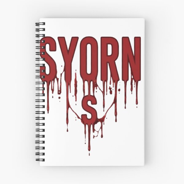 Item preview, SYORN, Blood, Drip, Horror, Typography, Scary, Gothic, Red, Metal, Streetwear, Edgy, Font, Graphic, Text, Dark designed and sold by Ahmedsyde.