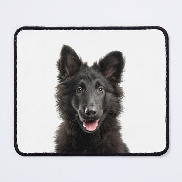 Item preview, Adorable Belgian Sheepdog Puppy for Cute Groenendael puppy lovers designed and sold by LazyOwlStore.