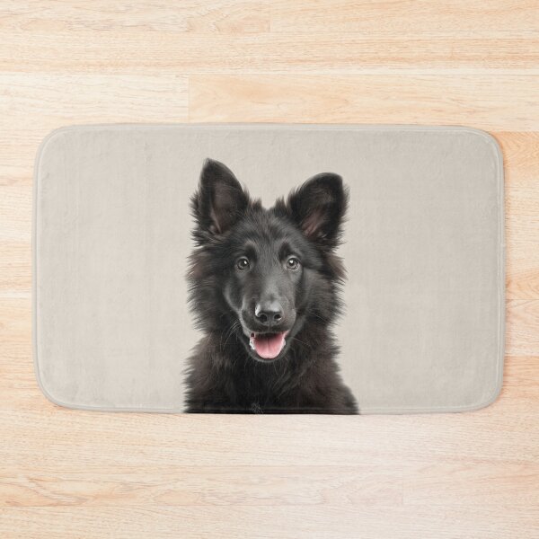 Item preview, Adorable Belgian Sheepdog Puppy for Cute Groenendael puppy lovers designed and sold by LazyOwlStore.