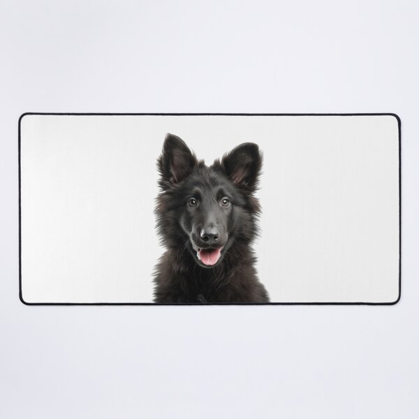 Item preview, Adorable Belgian Sheepdog Puppy for Cute Groenendael puppy lovers designed and sold by LazyOwlStore.