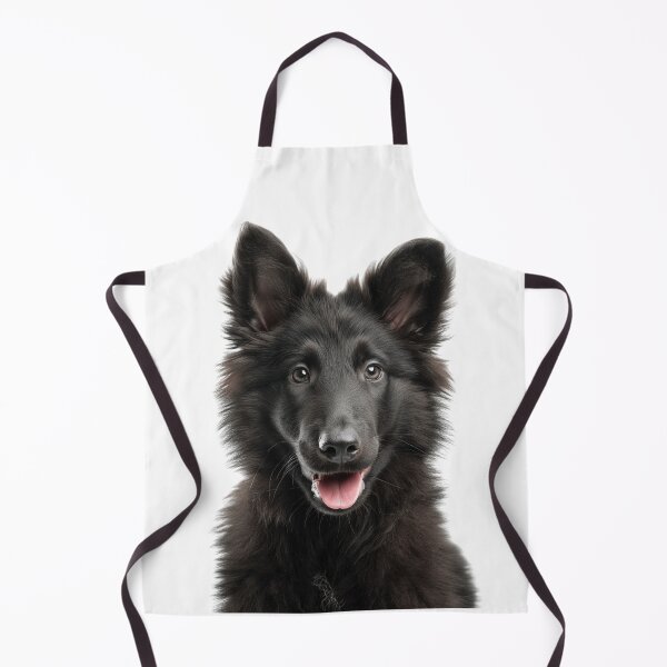 Item preview, Adorable Belgian Sheepdog Puppy for Cute Groenendael puppy lovers designed and sold by LazyOwlStore.