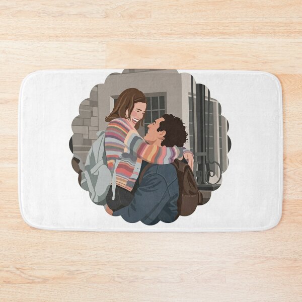 Item preview, Off Campus Hannah Wells & Garrett Graham Cute Couple Sticker | College Romance Aesthetic designed and sold by Fandom Universe.