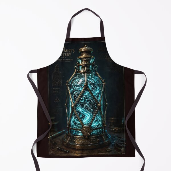 Item preview, The Alchemist's Battery | Gothic Steampunk Apothecary Jar Glow Tee Art designed and sold by Studio77-Gothic.