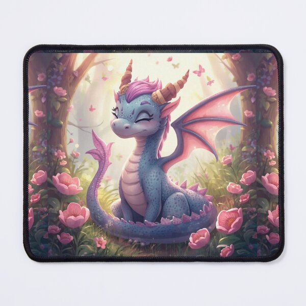 Item preview, Dragon In An Enchanted Garden  designed and sold by jessypaul027.