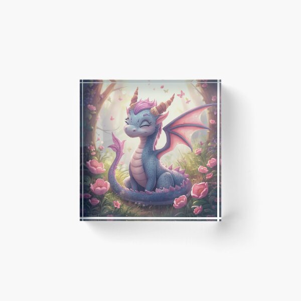 Item preview, Dragon In An Enchanted Garden  designed and sold by jessypaul027.