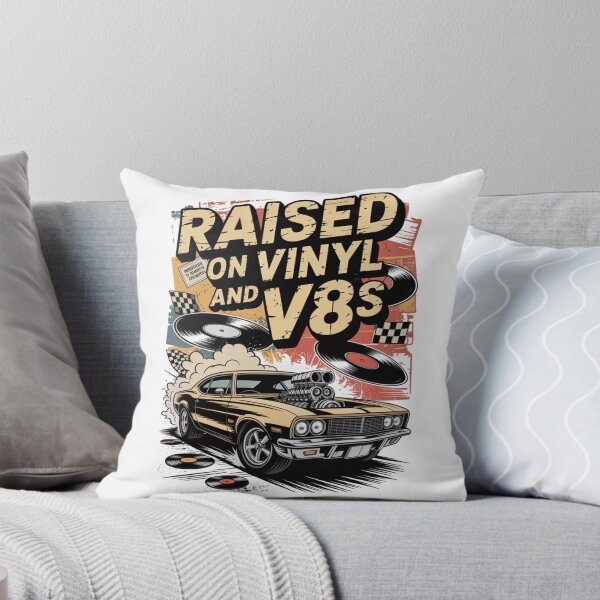 Item preview, Raised On Vinyl and V8s designed and sold by Naitsebas.