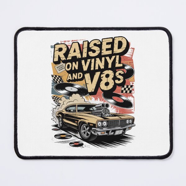 Item preview, Raised On Vinyl and V8s designed and sold by Naitsebas.