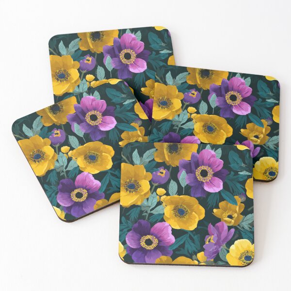 Item preview, Graceful Jacobean Flower - Hawaiian Flower Pattern   - Housewarming Gift Ideas designed and sold by RoyalStarsPatts.