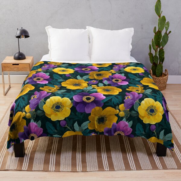 Item preview, Graceful Jacobean Flower - Hawaiian Flower Pattern   - Housewarming Gift Ideas designed and sold by RoyalStarsPatts.