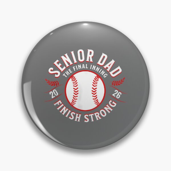 Item preview, Baseball Senior Dad 2026 The Final Inning Distressed designed and sold by KristineLi.