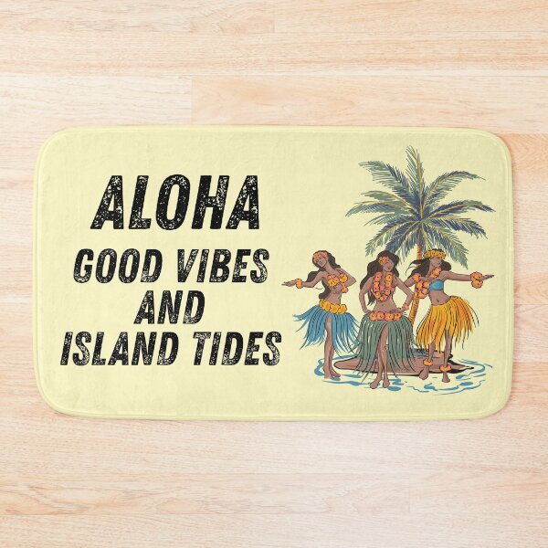 Item preview, Good Vibes and Island Tides Aloha Hula designed and sold by SilverSeaBKK.