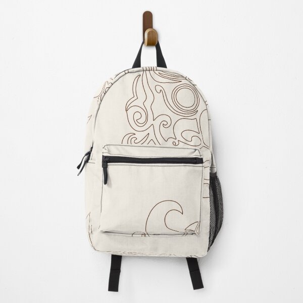 Item preview, Korean Guardian Lion Sticker | Minimal Line Haetae on Ivory designed and sold by DaHaeStudio.