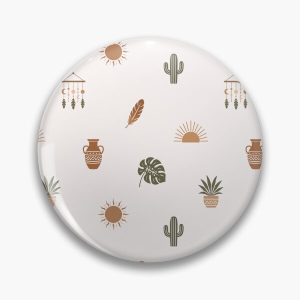 Item preview, Boho Desert Icons Seamless Pattern designed and sold by CosmoPixelArts.