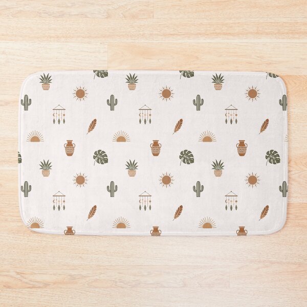 Item preview, Boho Desert Icons Seamless Pattern designed and sold by CosmoPixelArts.
