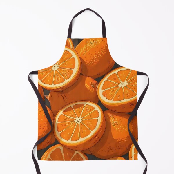 Item preview, Fresh Orange Citrus Aesthetic Pattern Design designed and sold by The craft.