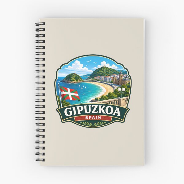 Item preview, Gipuzkoa, Spain - Coastal Bay designed and sold by Myra365Art.