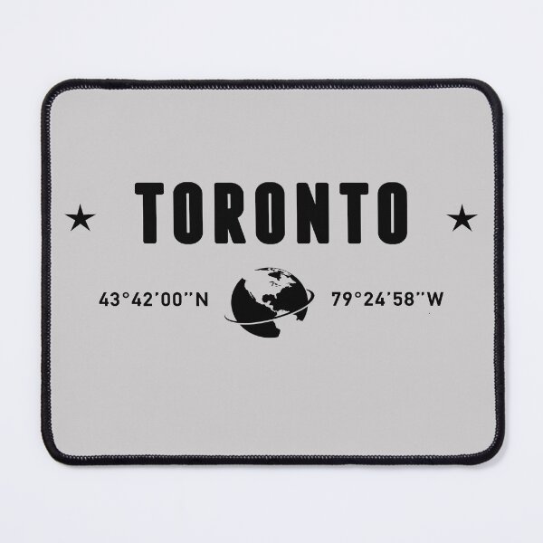 Item preview, Toronto Canada Coordinates Globe Typography designed and sold by capricedefille.