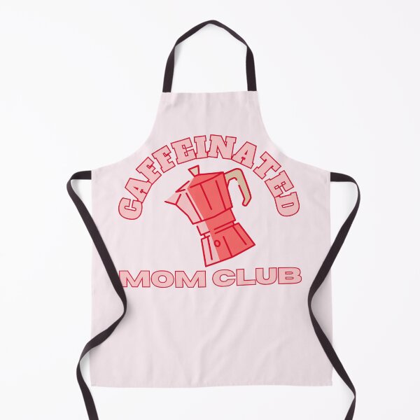 Item preview, Caffeinated Mom Club Retro Moka Pot Coffee Design designed and sold by SilverSeaBKK.