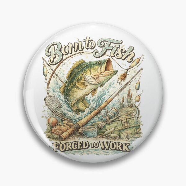 Item preview, Born To Fish designed and sold by Looplk.
