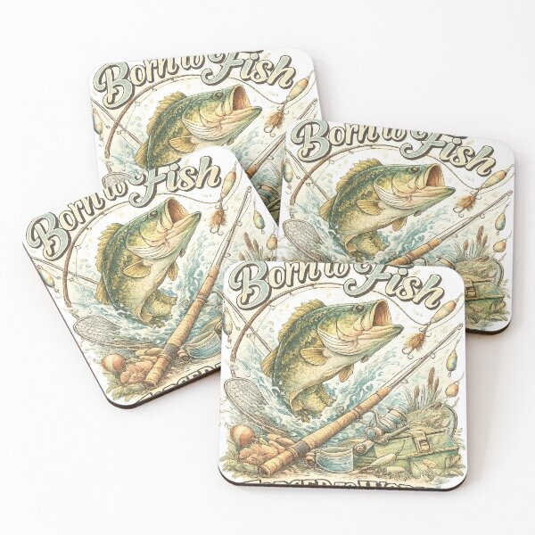 Item preview, Born To Fish designed and sold by Looplk.