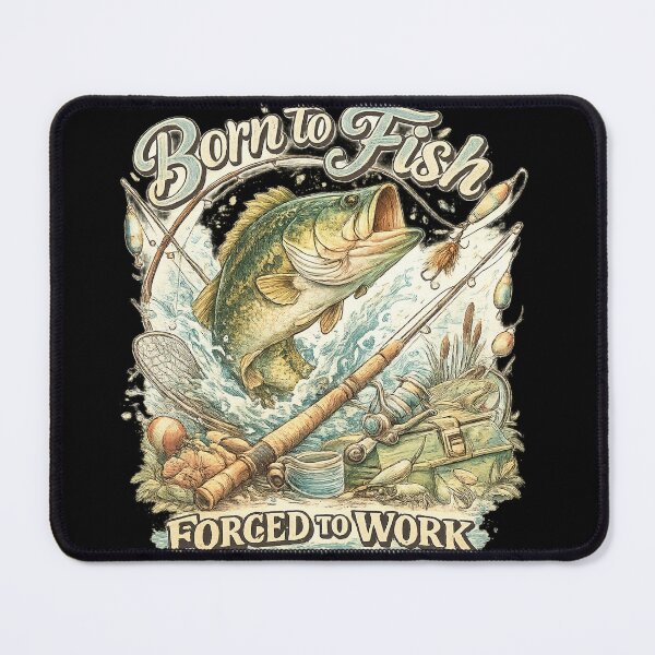 Item preview, Born To Fish designed and sold by Looplk.