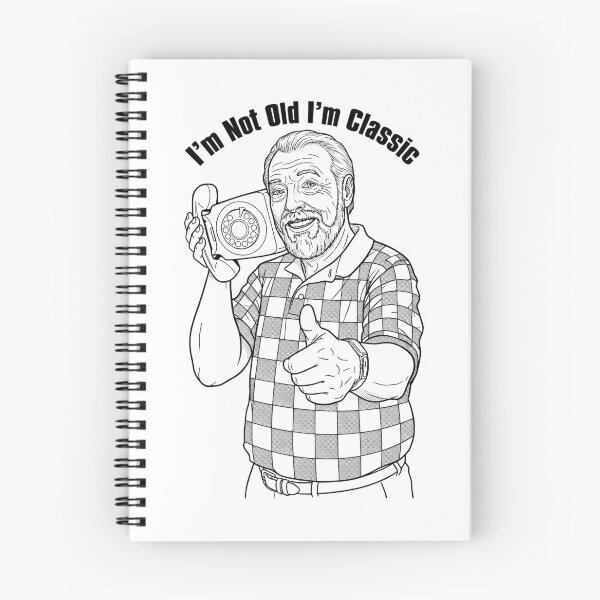 Item preview, I'm Not Old I'm Classic Funny Retro Phone Man Birthday designed and sold by GrandeDuc.