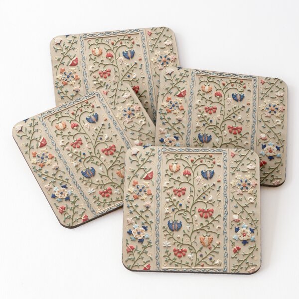 Item preview, Uzbekistan Suzani Nim Embroidery  designed and sold by Vicky Brago-Mitchell®.