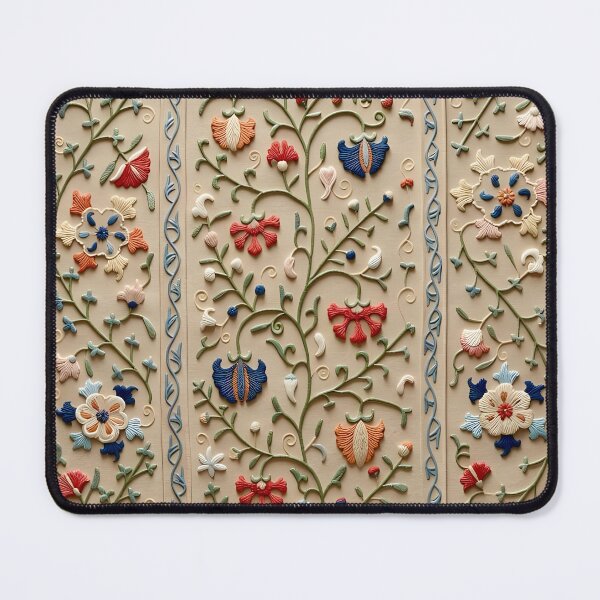 Item preview, Uzbekistan Suzani Nim Embroidery  designed and sold by Vicky Brago-Mitchell®.