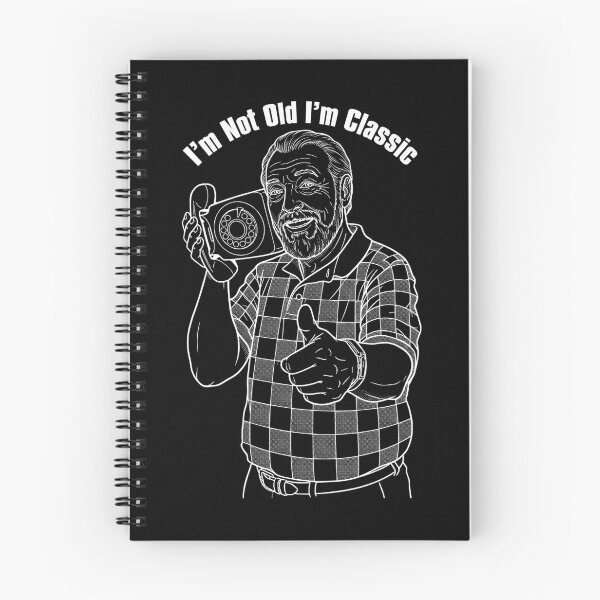 Item preview, I'm Not Old I'm Classic Funny Retro Phone Man Birthday designed and sold by GrandeDuc.
