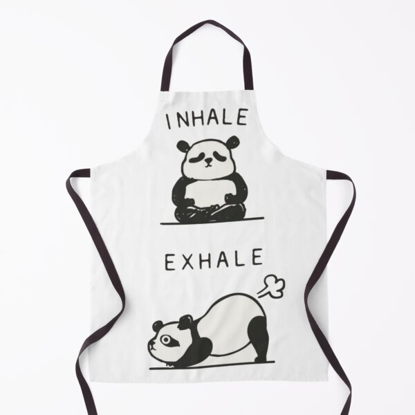 Item preview, Inhale Exhale Funny Panda Minimal Design designed and sold by The craft.