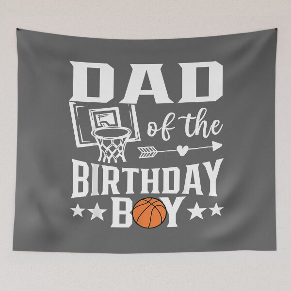 Item preview, Basketball Dad of The Birthday Boy Family Matching designed and sold by KristineLi.