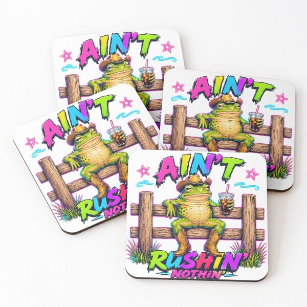 Item preview, Ain't Rushin' Nothin' Frog Humor designed and sold by HaGuu.
