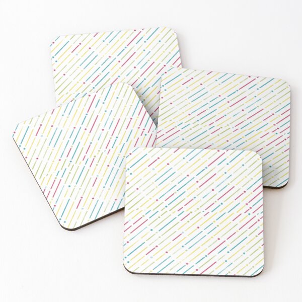 Item preview, Colour Dotted Lines Abstract Design designed and sold by PrashaDesigns.