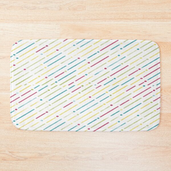 Item preview, Colour Dotted Lines Abstract Design designed and sold by PrashaDesigns.