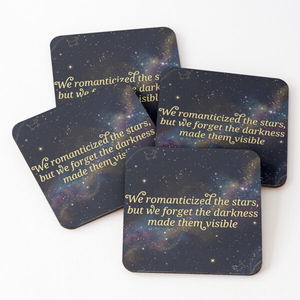 Item preview, Cosmic Darkness – Inspirational Universe Quote designed and sold by The Creative Chaos Shop✨️.